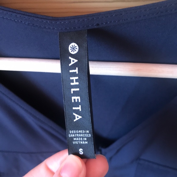 NWT Athleta Zuma Jumpsuit in Navy Size Small - Picture 7 of 15